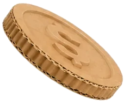 Картонная монета